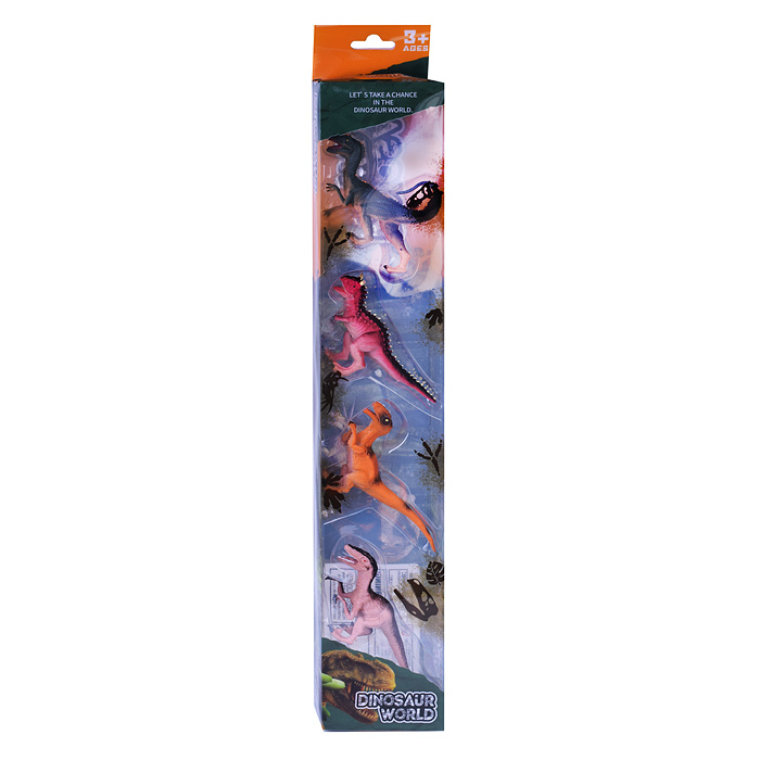 Фото к товару Набор динозавров KZ956-051T "Эпоха динозавров" в коробке Набор динозавров KZ956-051T "Эпоха динозавров" в коробке