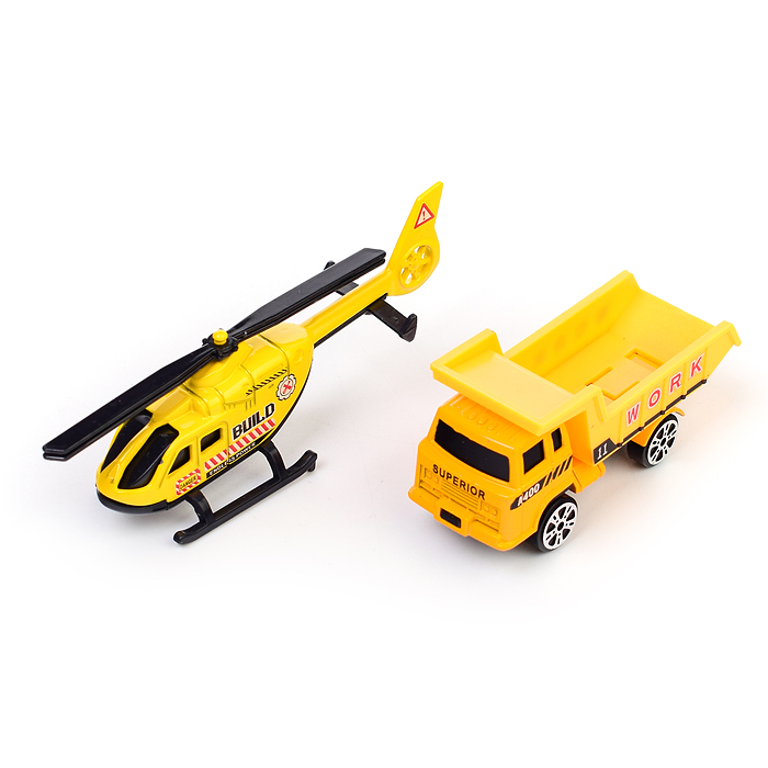 Парковка 660-S23 "Станция обслуживания" желтая, в коробке