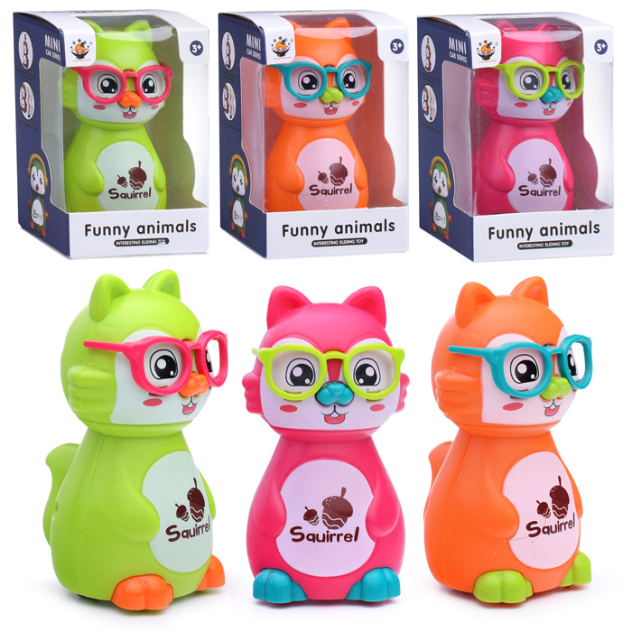 Интерактивная игрушка HC-322 "Белка" в очках, в коробке Интерактивная игрушка HC-322 "Белка" в очках, в коробке