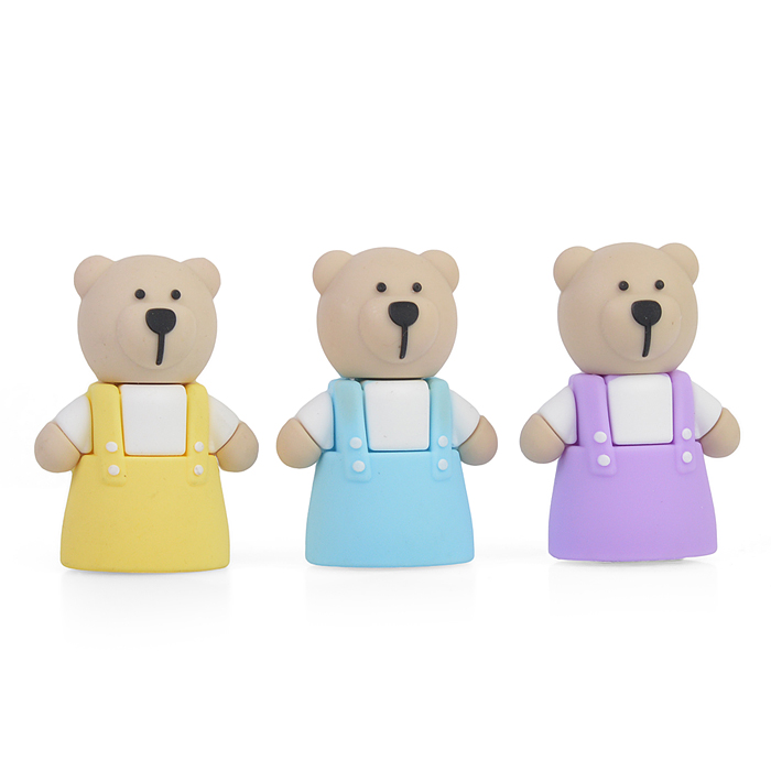 Фото к товару Точилка пластиковая "Мишка" 4,5х4 см. в дисплее Точилка пластиковая "Мишка" 4,5х4 см. в дисплее