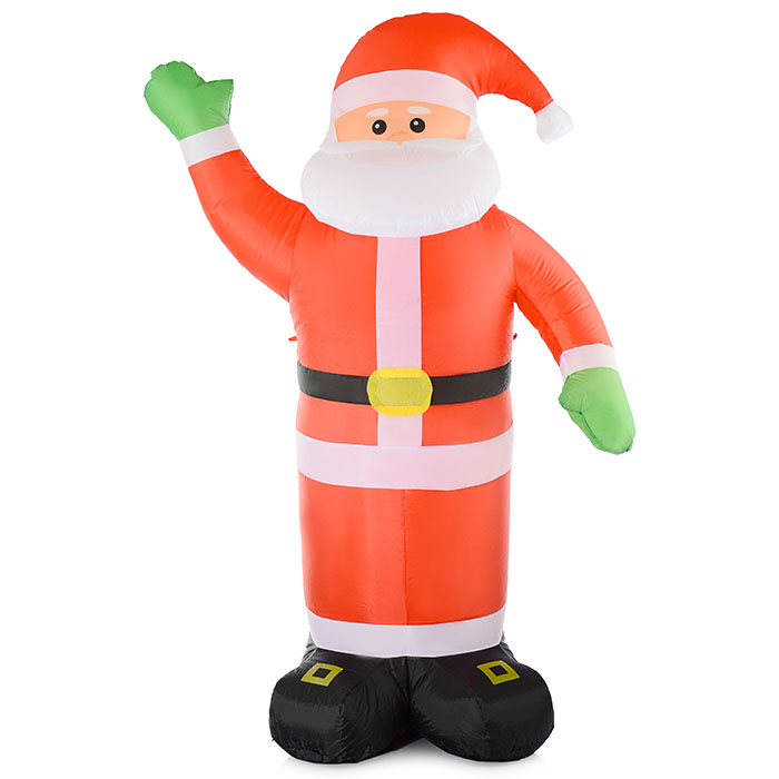 Дедушка Мороз S0767 "С новым годом!" 180 см, в пакете Дедушка Мороз S0767 "С новым годом!" 180 см, в пакете