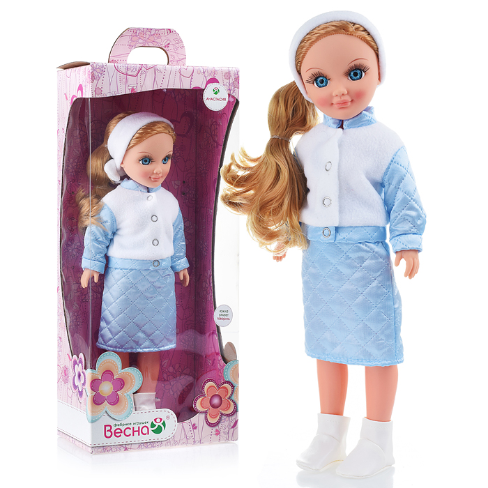 Кукла Анастасия зима 2, со звуком Кукла Анастасия зима 2, со звуком