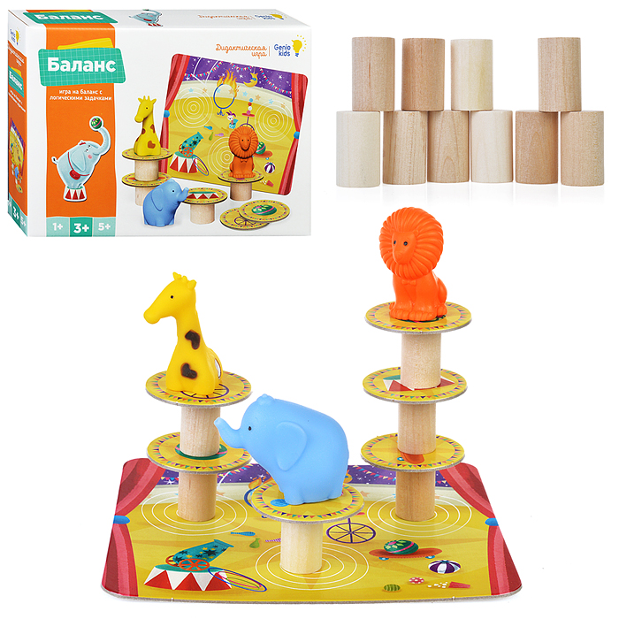 Игра детская настольная "Баланс +" Игра детская настольная "Баланс +"