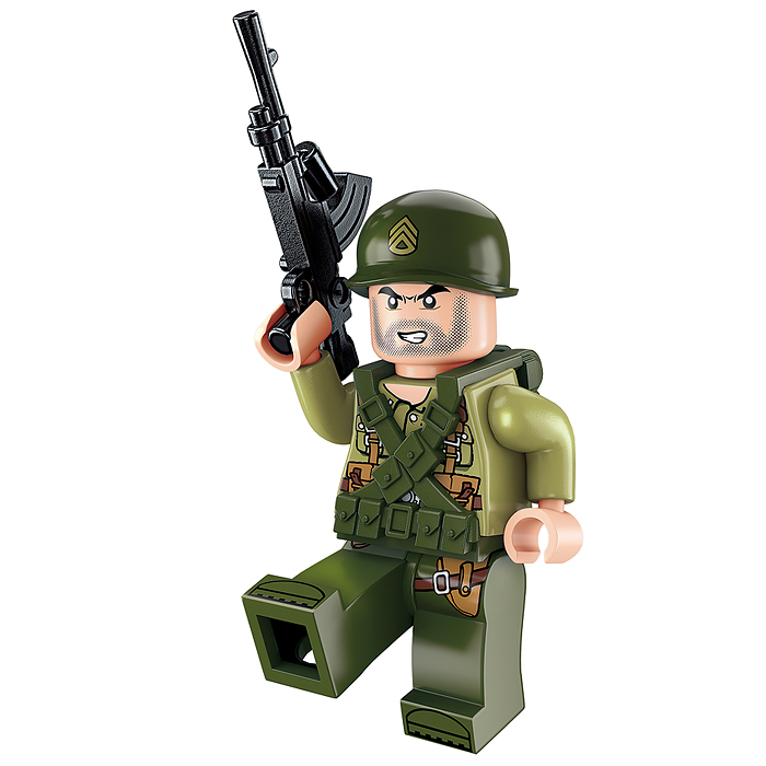 Конструктор 1721 "Танковый бой" (482 дет.)