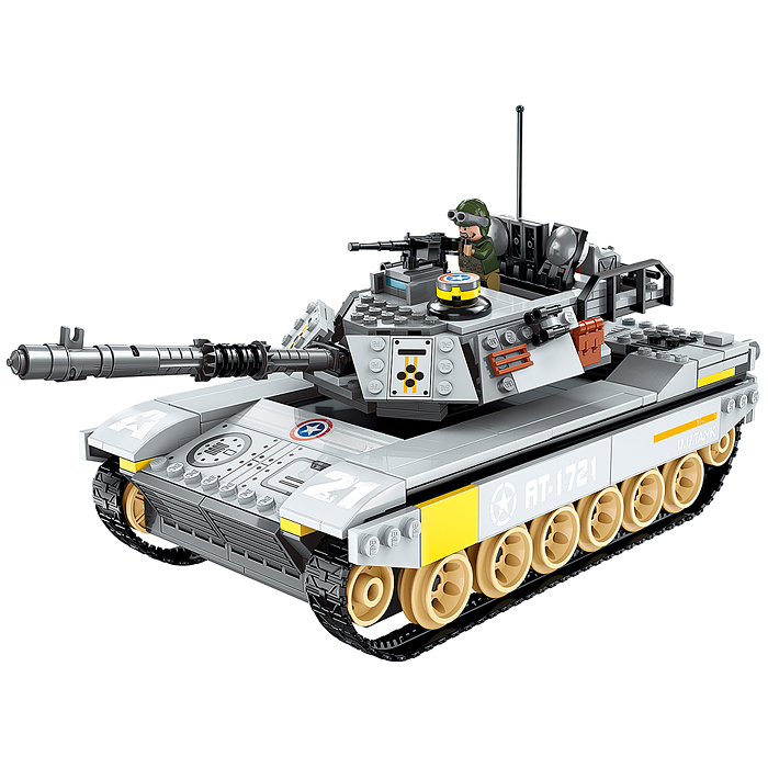 Конструктор 1721 "Танковый бой" (482 дет.)