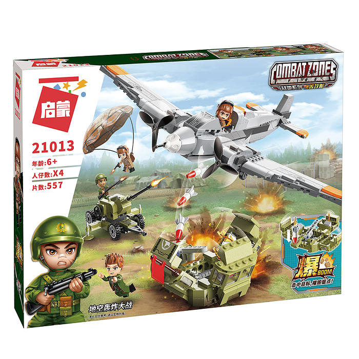 Фото к товару Конструктор 21013 "Военная операция" (557 дет.) Конструктор 21013 "Военная операция" (557 дет.)