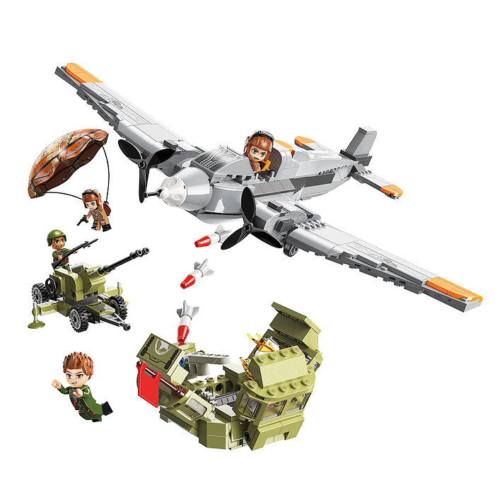 Фото к товару Конструктор 21013 "Военная операция" (557 дет.) Конструктор 21013 "Военная операция" (557 дет.)