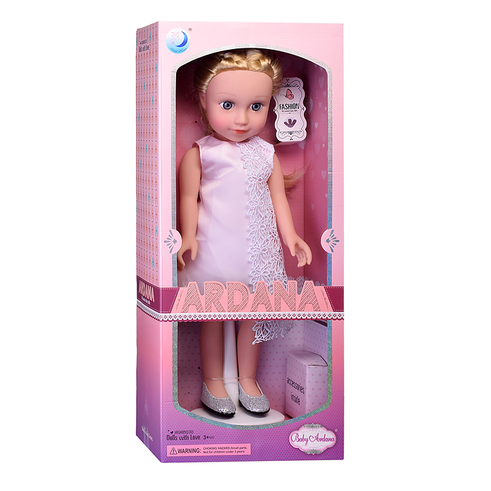 Фото к товару Кукла A667F "Аделина" в коробке Кукла A667F "Аделина" в коробке