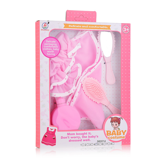 Фото к товару Аксессуары для кукол S60014-4 в коробке Аксессуары для кукол S60014-4 в коробке