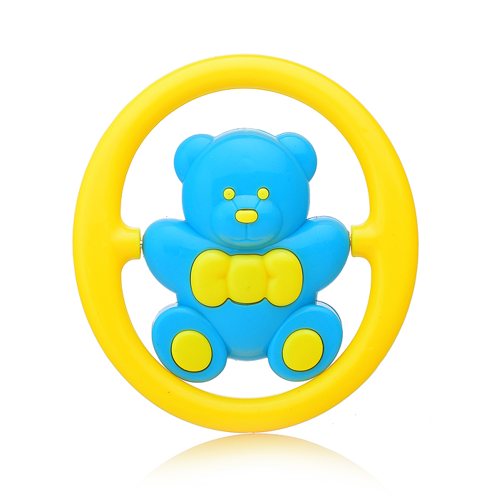 Погремушка C903-2 "Медвежонок" с бабочкой, в пакете