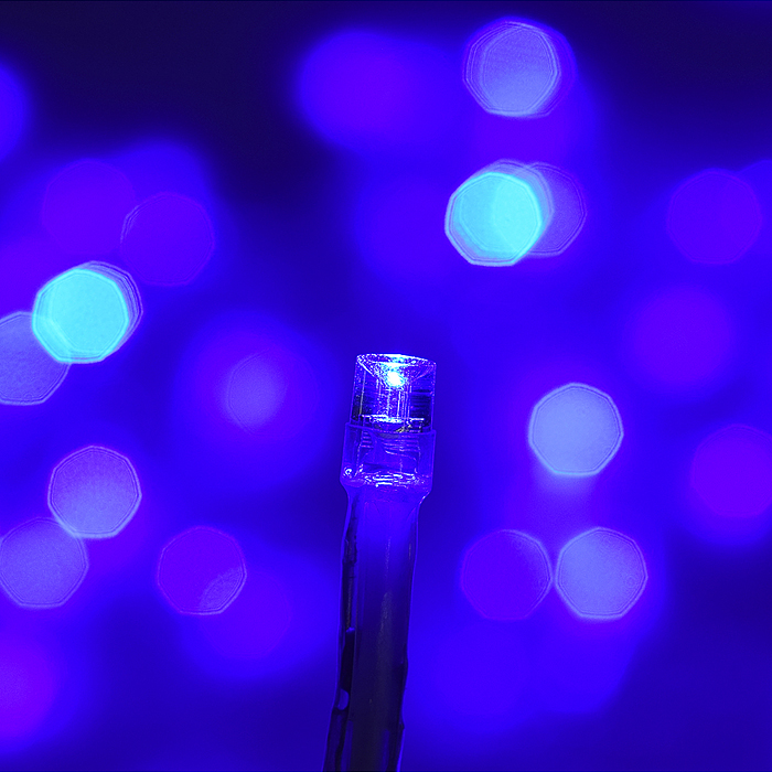 Фото к товару Электрогирлянда "Водопад" S1269-4 светодиодная 2*3м., синий Электрогирлянда "Водопад" S1269-4 светодиодная 2*3м., синий