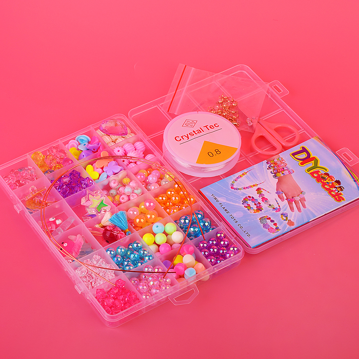 Фото к товару Набор создание украшений BSD33 "Яркий бисер" в коробке Набор создание украшений BSD33 "Яркий бисер" в коробке