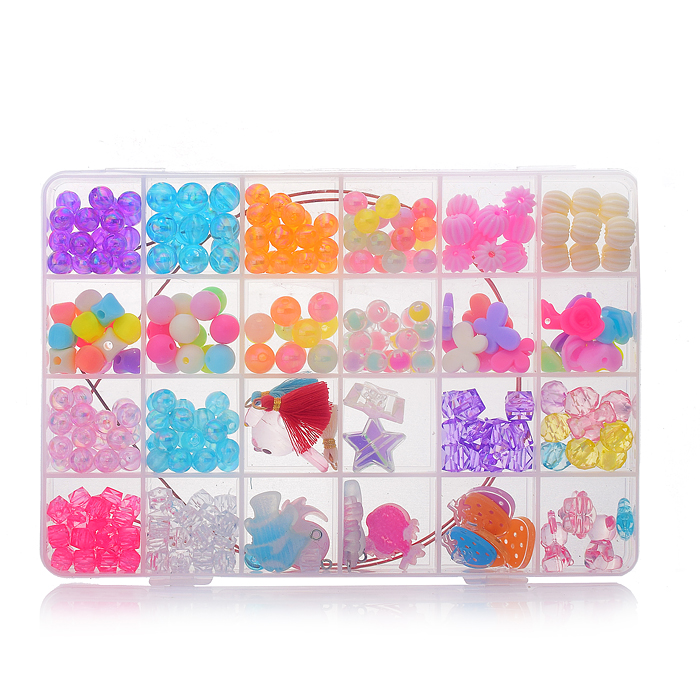 Фото к товару Набор создание украшений BSD33 "Яркий бисер" в коробке Набор создание украшений BSD33 "Яркий бисер" в коробке