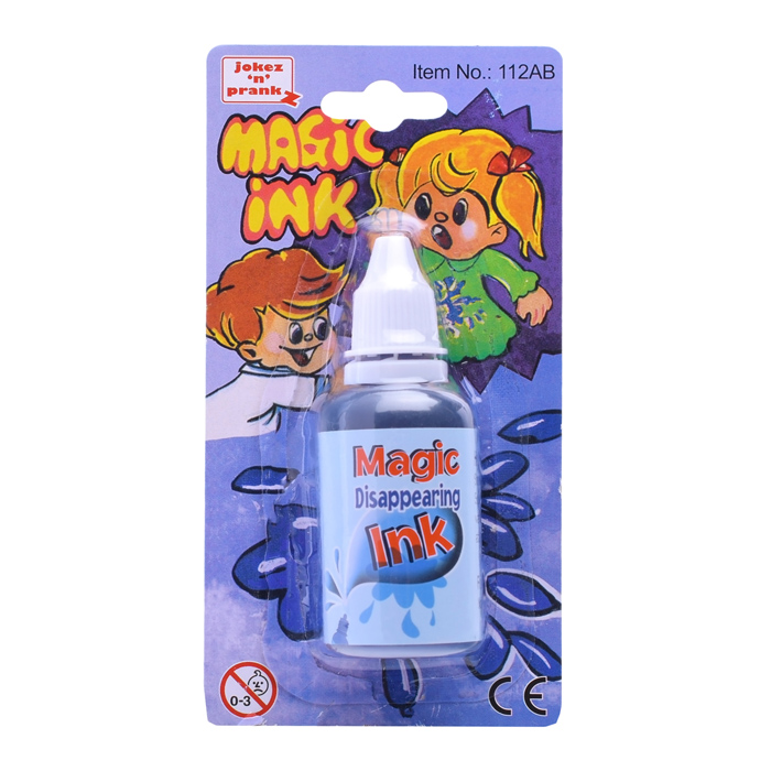 Игра-розыгрыш 11-0002 "Волшебные исчезающие чернила"