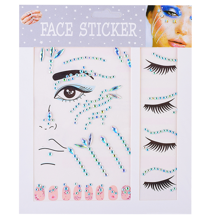 Наклейки стразы декоративные  самоклеющиеся, размер наклейки  18 * 21 см.