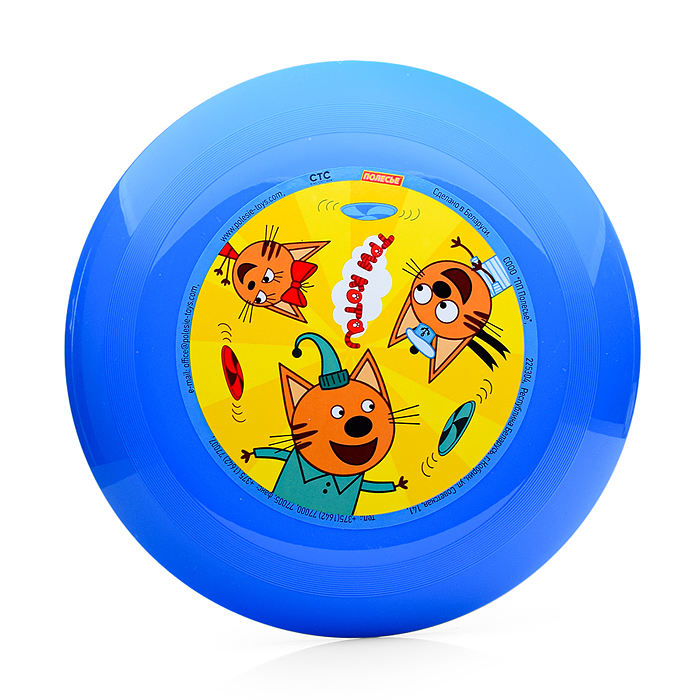 Фото к товару Летающая тарелка "Три кота" Летающая тарелка "Три кота"