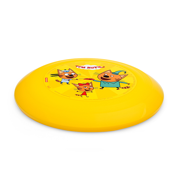 Фото к товару Летающая тарелка "Три кота" Летающая тарелка "Три кота"