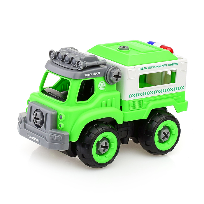 Фото к товару Конструктор LM8042/43/44-SY-3 "Городские службы" зеленый, в коробке Конструктор LM8042/43/44-SY-3 "Городские службы" зеленый, в коробке