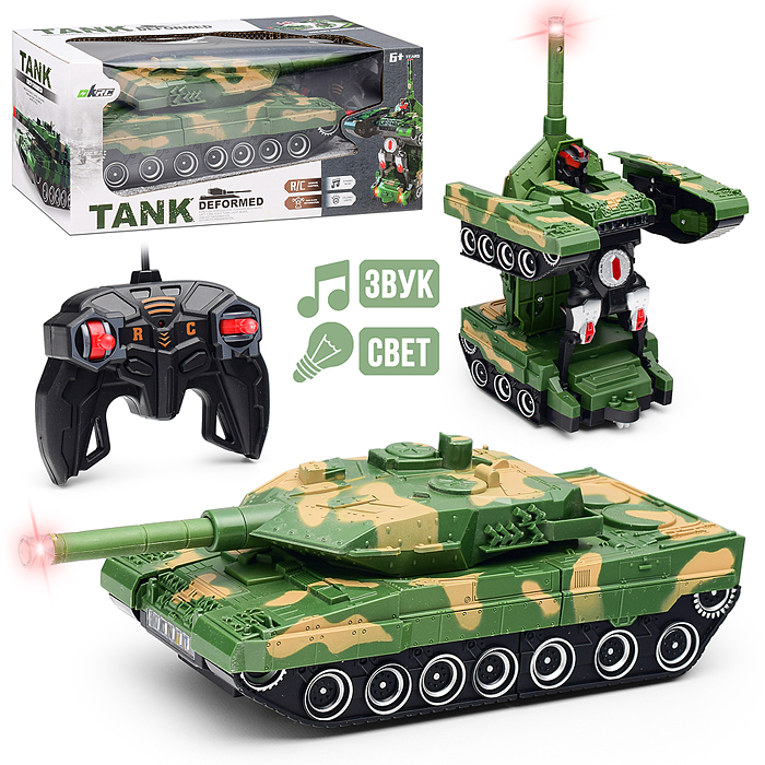 Танк 555 "Deformed" р/у, 27MHz, в коробке Танк 555 "Deformed" р/у, 27MHz, в коробке