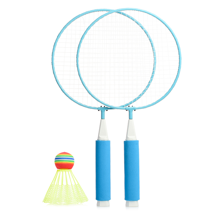 Фото к товару Бадминтон 00-0635 (2 ракетки+ волан) в сетке Бадминтон 00-0635 (2 ракетки+ волан) в сетке