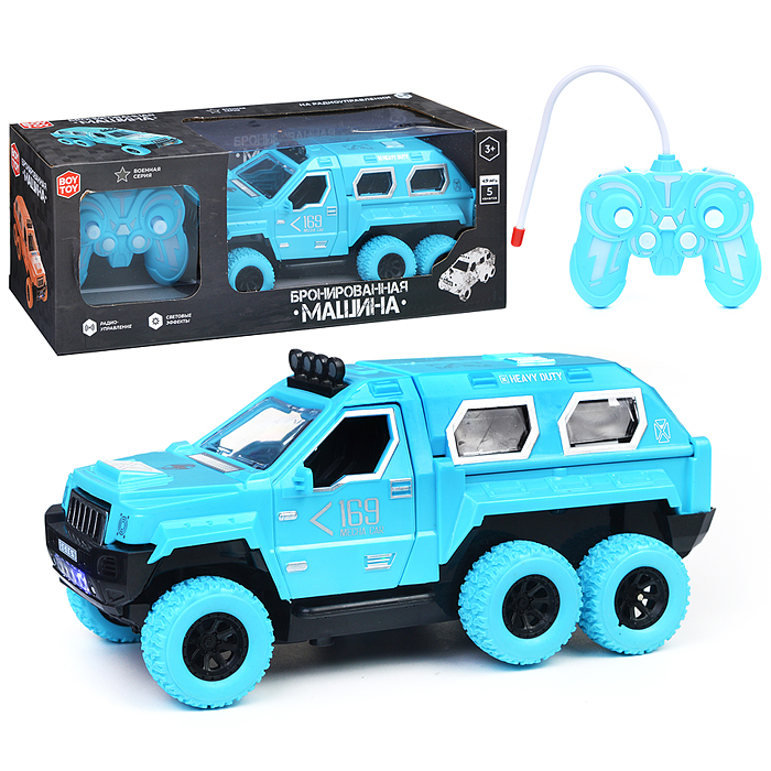 Фото к товару Бронированная машина "Спецоперация" радиоуправляемая, со световыми эффектами, USB Бронированная машина "Спецоперация" радиоуправляемая, со световыми эффектами, USB