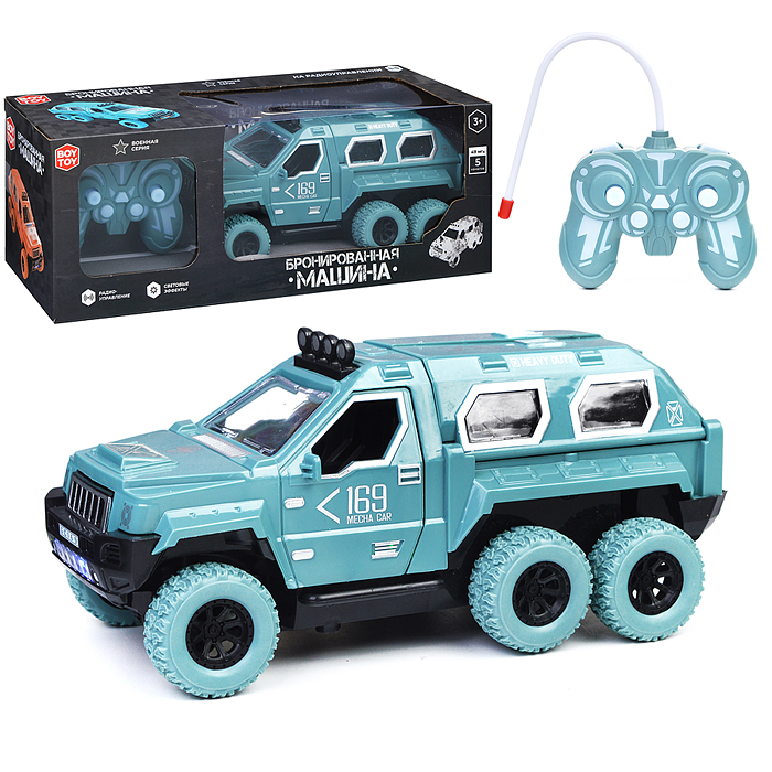 Фото к товару Бронированная машина "Спецоперация" радиоуправляемая, со световыми эффектами, USB Бронированная машина "Спецоперация" радиоуправляемая, со световыми эффектами, USB