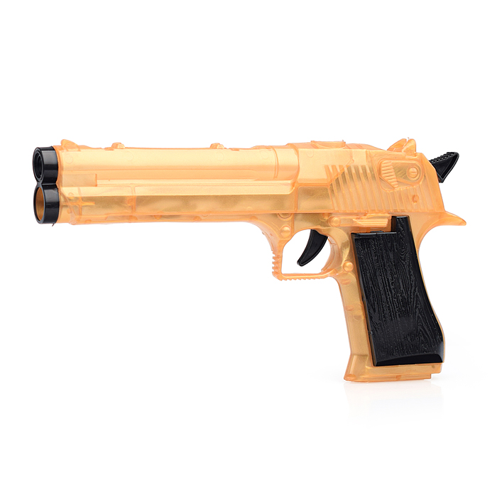 Пистолет K55-6A "Снайпер" с мягкими полимерными пулями и мишенью, в пакете