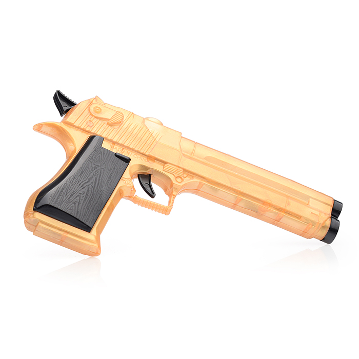 Пистолет K55-6A "Снайпер" с мягкими полимерными пулями и мишенью, в пакете