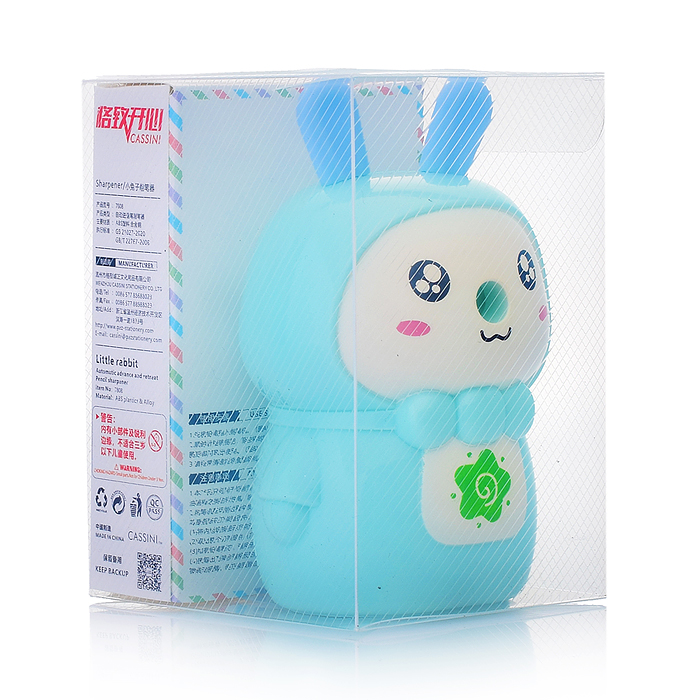 Точилка для карандашей механическая "Заяц"