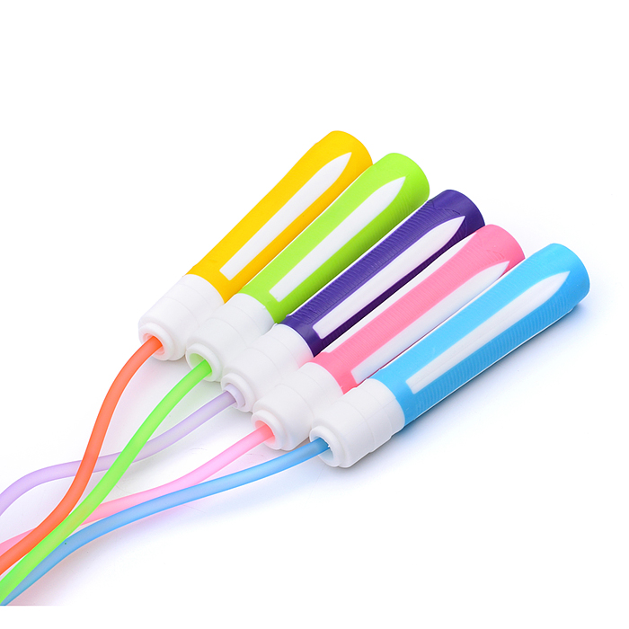 Скакалка 00-3219 "Радуга цвета" 2,7 м. (цвет микс)