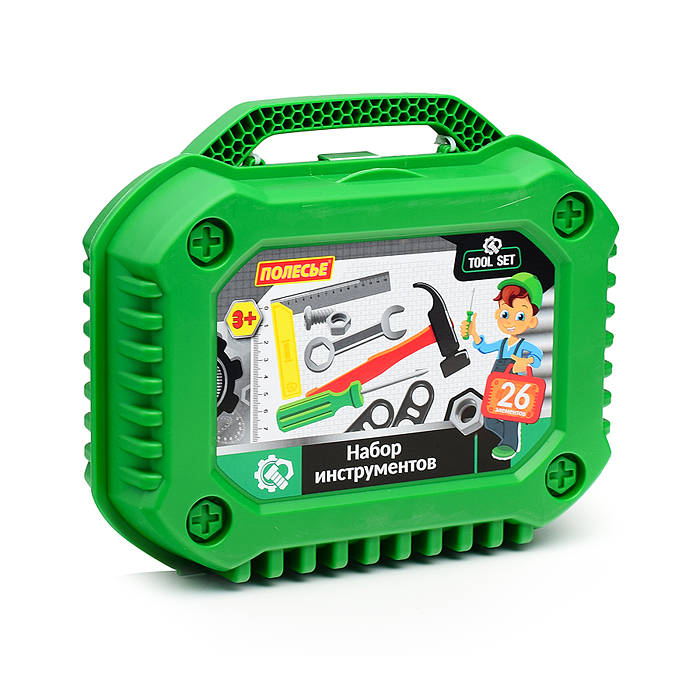 Фото к товару Набор инструментов №17 (26 элементов) (в чемоданчике) Набор инструментов №17 (26 элементов) (в чемоданчике)