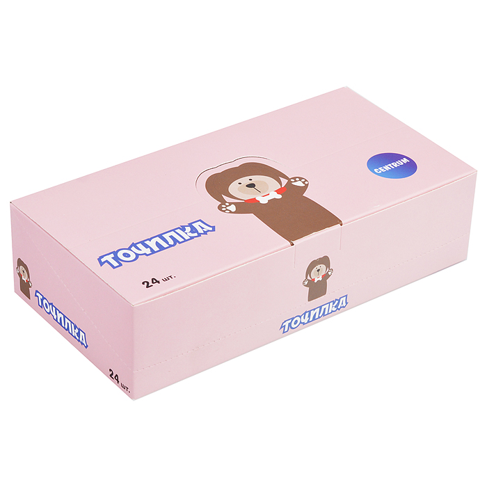 Фото к товару Точилка пластиковая "Собачка" 4,5х4см. в дисплее Точилка пластиковая "Собачка" 4,5х4см. в дисплее