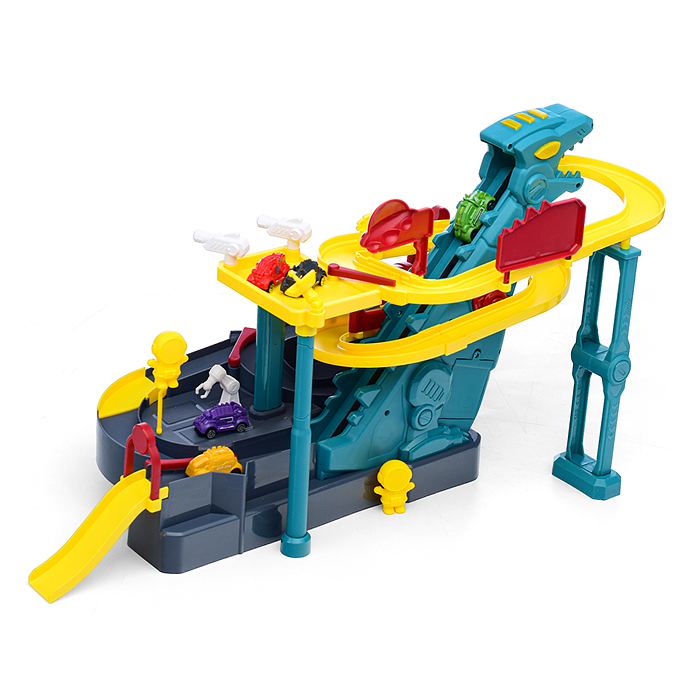 Фото к товару Парковка-трек 388-589 "Дино паркинг" (42 дет.) в коробке Парковка-трек 388-589 "Дино паркинг" (42 дет.) в коробке