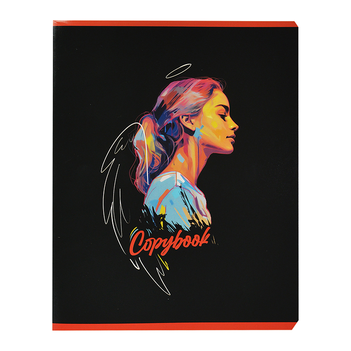 Тетрадь 48л., клетка "Добро и зло" (блок белый офсет 65гр/м2, белизна-100%) на скрепке Тетрадь 48л., клетка "Добро и зло" (блок белый офсет 65гр/м2, белизна-100%) на скрепке