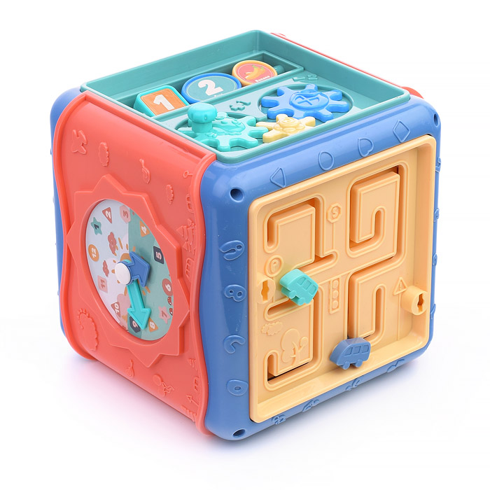 Развивающий куб 668-176 "Умный малыш" в коробке
