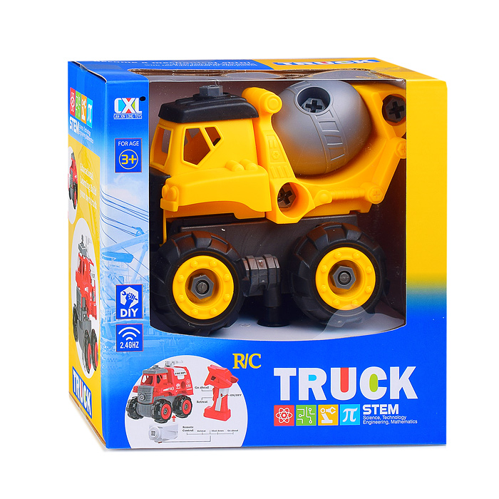 Фото к товару Конструктор CXL700-2B "Машина" с отверткой, в коробке Конструктор CXL700-2B "Машина" с отверткой, в коробке