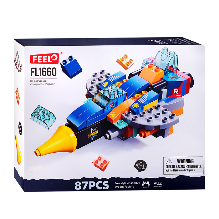 Конструктор FL1660 (87 дет.) в коробке Конструктор FL1660 (87 дет.) в коробке
