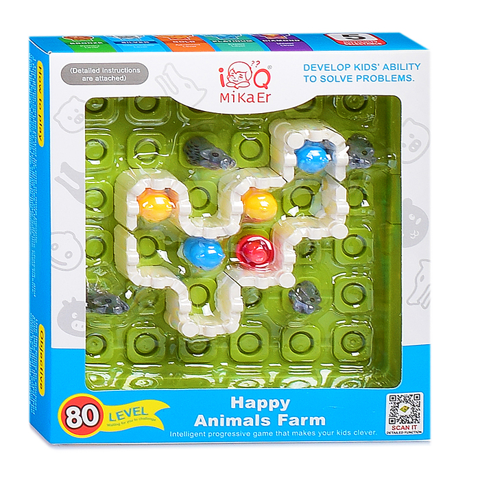 Игра развивающая R168-1 "Зверюшки" в коробке