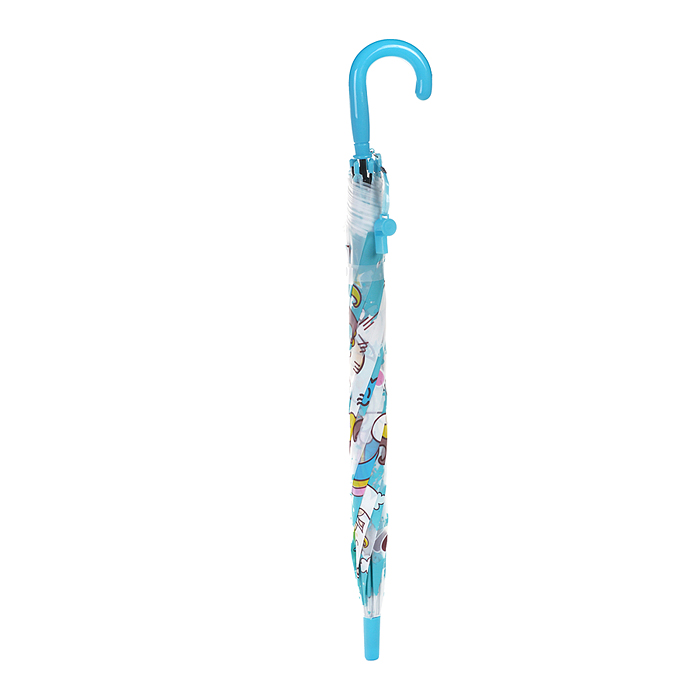 Зонт детский 00-3914 "Страна единорогов" (50см.) голубой