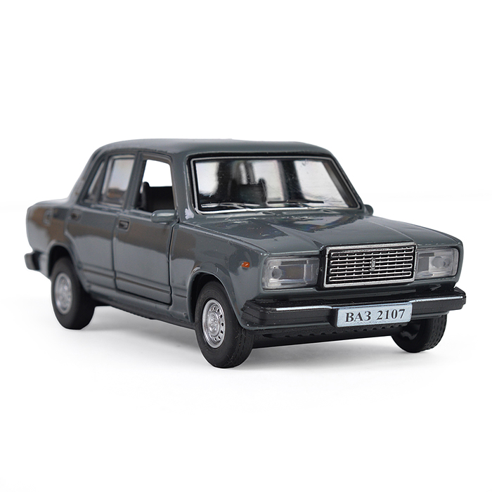 Фото к товару Машина металл ВАЗ-2107 12 см, (двери, багаж, мокрый асфальт) в коробке Машина металл ВАЗ-2107 12 см, (двери, багаж, мокрый асфальт) в коробке