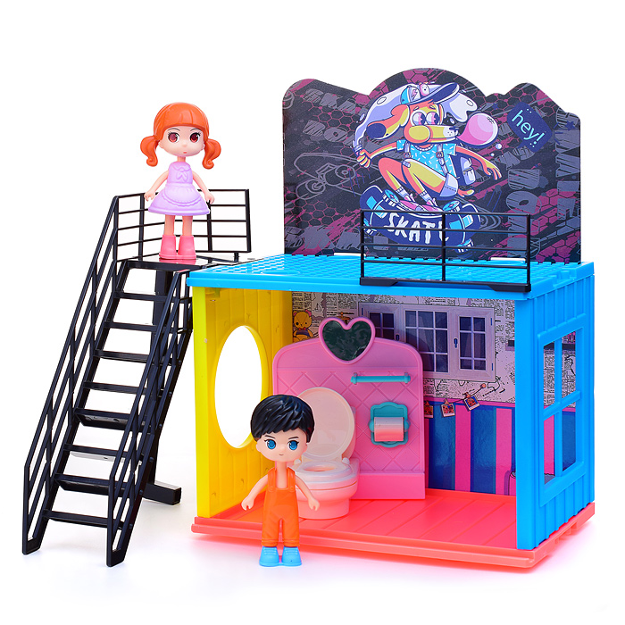 Фото к товару Игровой набор 2101-D "Домик" в коробке Игровой набор 2101-D "Домик" в коробке