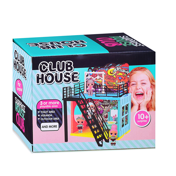 Фото к товару Игровой набор 2101-D "Домик" в коробке Игровой набор 2101-D "Домик" в коробке