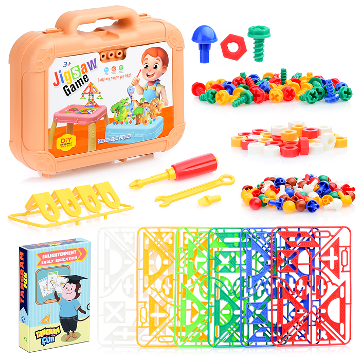 Фото к товару Конструктор 617-6 в ящике Конструктор 617-6 в ящике