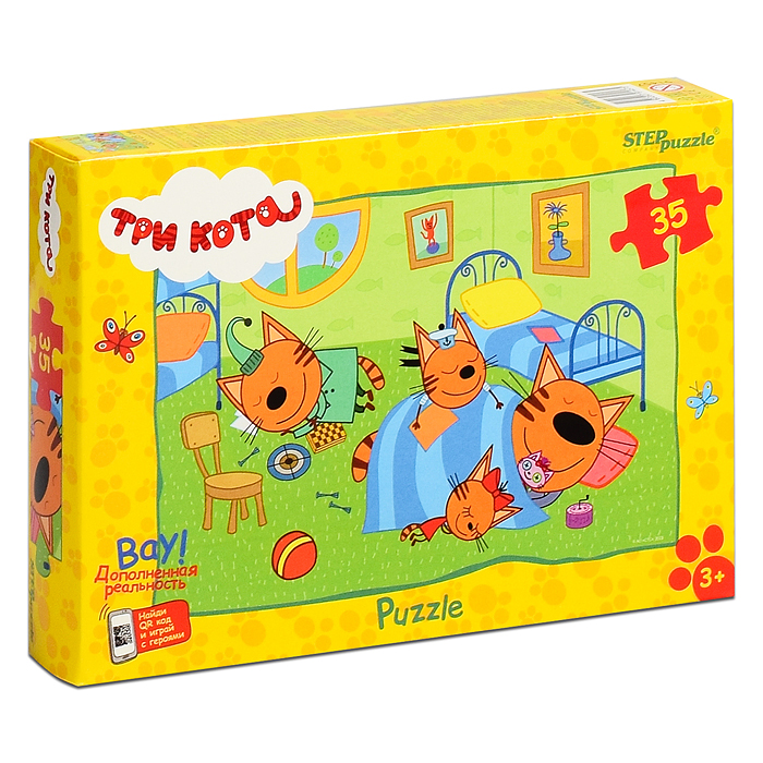 Пазлы 35 "Три кота (new 2)" (АО "СТС") Пазлы 35 "Три кота (new 2)" (АО "СТС")