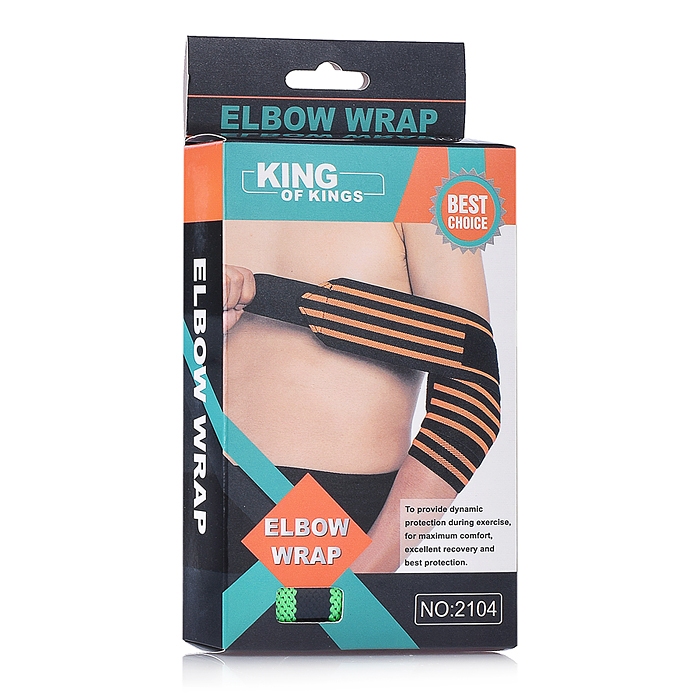 Фото к товару Бинт 33-0013 спортивный локтевой Бинт 33-0013 спортивный локтевой