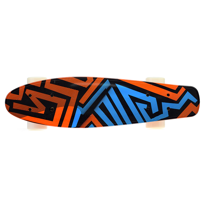 Фото к товару Скейтборд подростковый ROCKET 57x15 см,колеса PU Скейтборд подростковый ROCKET 57x15 см,колеса PU