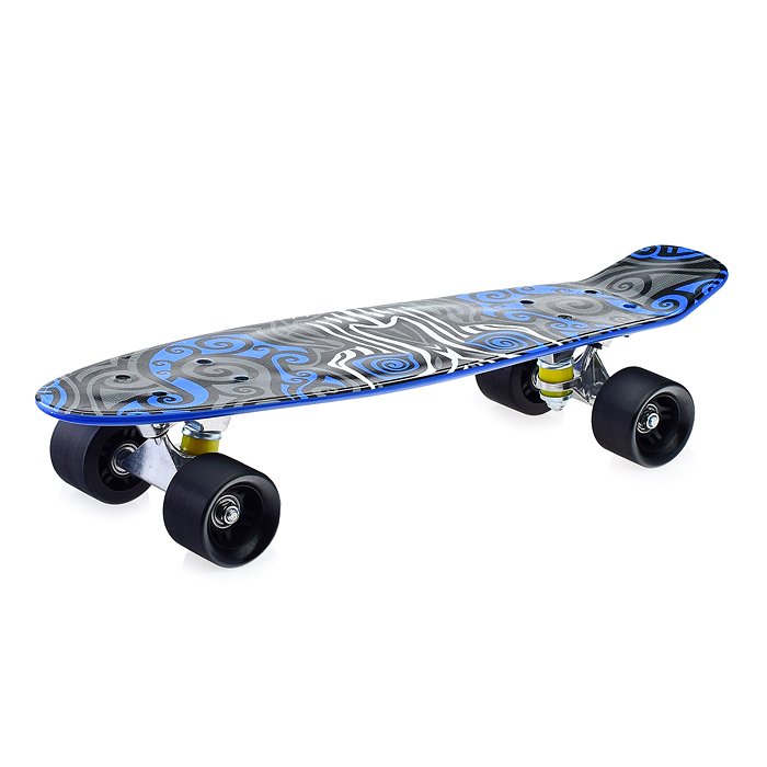 Фото к товару Скейтборд подростковый ROCKET 57x15 см,колеса PU Скейтборд подростковый ROCKET 57x15 см,колеса PU