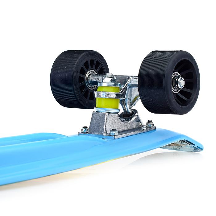 Фото к товару Скейтборд подростковый ROCKET 57x15 см,колеса PU Скейтборд подростковый ROCKET 57x15 см,колеса PU