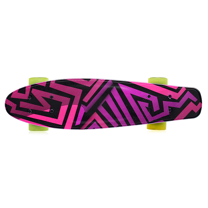 Фото к товару Скейтборд подростковый ROCKET 57x15 см,колеса PU Скейтборд подростковый ROCKET 57x15 см,колеса PU