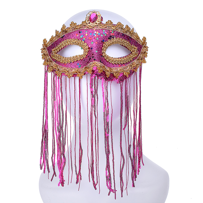 Маска карнавальная S2119 "Волшебное сияние" (цвет в ассортименте)